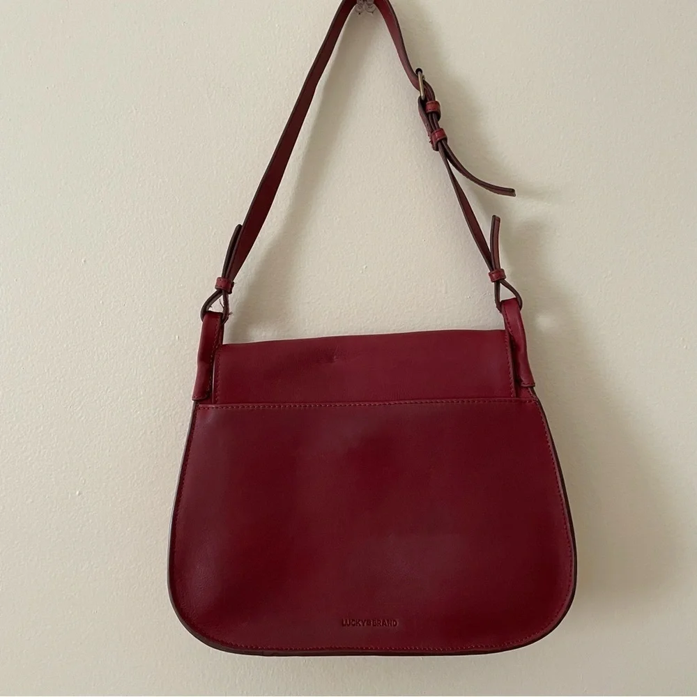 Lucky Brand Rich Brown Shoulder Bag